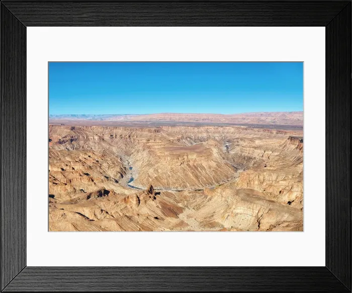 Framed Print : Fish River Canyon in Southern Namibia taken in January 2018 Framed Print : Fish River Canyon in Southern Namibia taken in January 2018