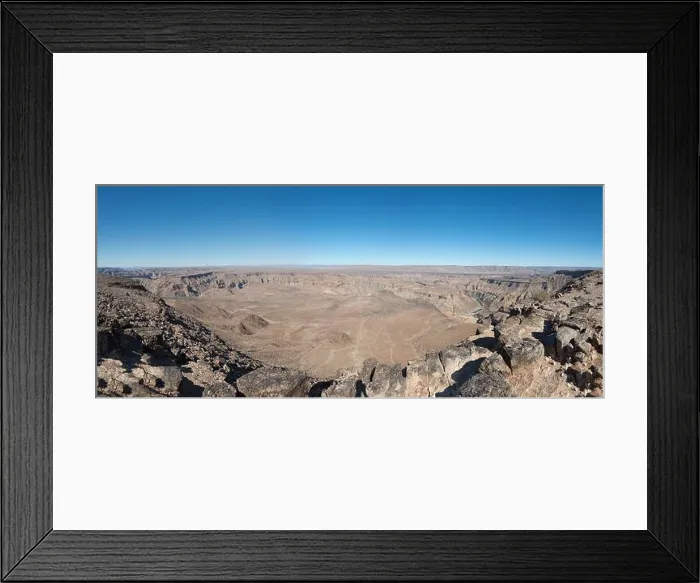 Framed Print : Fish River Canyon in Southern Namibia taken in January 2018 Framed Print : Fish River Canyon in Southern Namibia taken in January 2018