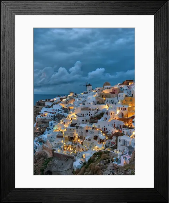 Framed Print : Santorini, Greek Island in the Aegean taken in April 2018 Framed Print : Santorini, Greek Island in the Aegean taken in April 2018
