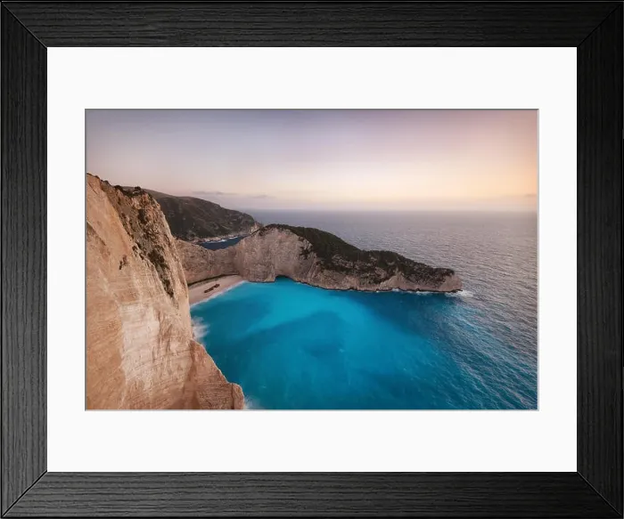 Framed Print : Zakynthos Shipwreck Beach from the Cliffs in Greece taken in Spring 2018 Framed Print : Zakynthos Shipwreck Beach from the Cliffs in Greece taken in Spring 2018