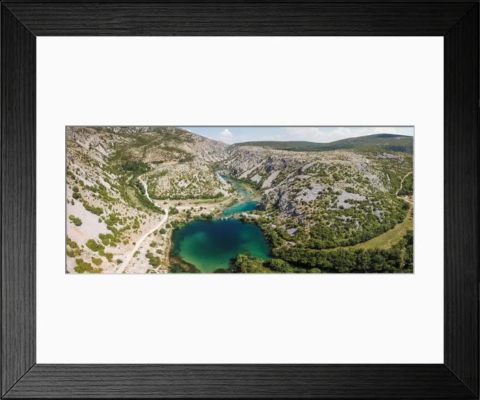 Framed Print : Zrmanja River in northern Dalmatia Framed Print : Zrmanja River in northern Dalmatia