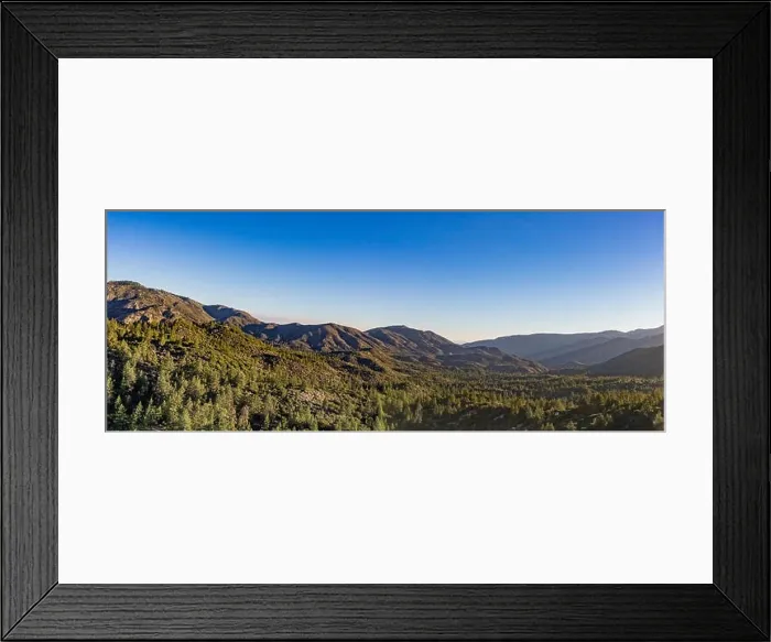 Framed Print : Range of mountains in southern California's Angeles National Forest Framed Print : Range of mountains in southern California's Angeles National Forest