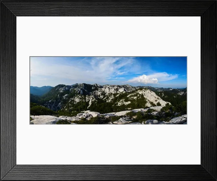 Framed Print : The Northern Velebit National Park (Croatian)