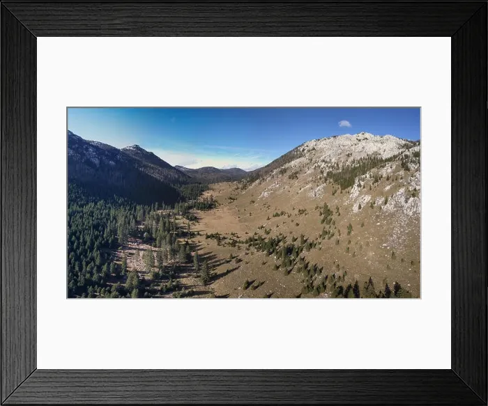 Framed Print : The Northern Velebit National Park (Croatian)