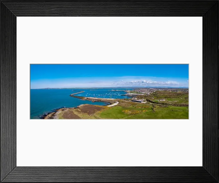 Framed Print : Aerial view of the beautiful coast and cliffs between North Stack Fog station and Holyhead on Anglesey, North wales - UK Framed Print : Aerial view of the beautiful coast and cliffs between North Stack Fog station and Holyhead on Anglesey, North wales - UK