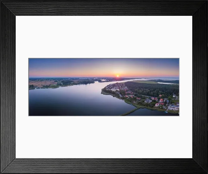 Framed Print : Beautiful sunset over estuary of Vistula river in Gdansk. SUmmer sunset over sea and river Framed Print : Beautiful sunset over estuary of Vistula river in Gdansk. SUmmer sunset over sea and river