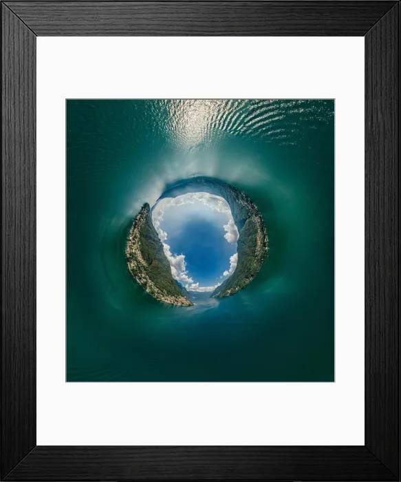 Framed Print : Italy Como Lake drone Air 360 vr virtual reality drone panorama Framed Print : Italy Como Lake drone Air 360 vr virtual reality drone panorama