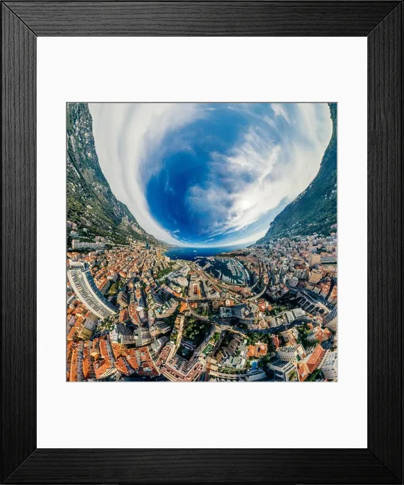 Framed Print : Mountains in Monaco Monte-Carlo city riviera Drone summer photo Air 360 vr virtual reality drone panorama Framed Print : Mountains in Monaco Monte-Carlo city riviera Drone summer photo Air 360 vr virtual reality drone panorama