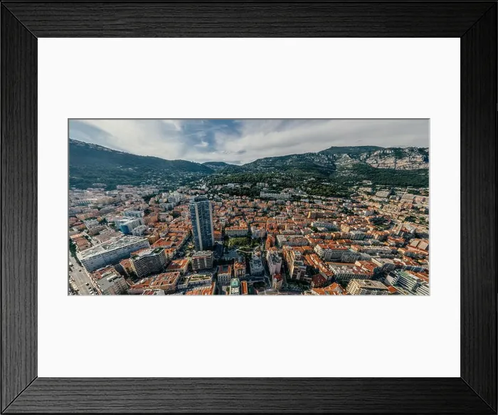 Framed Print : Mountains in Monaco Monte-Carlo city riviera Drone summer photo Air 360 vr virtual reality drone panorama Framed Print : Mountains in Monaco Monte-Carlo city riviera Drone summer photo Air 360 vr virtual reality drone panorama