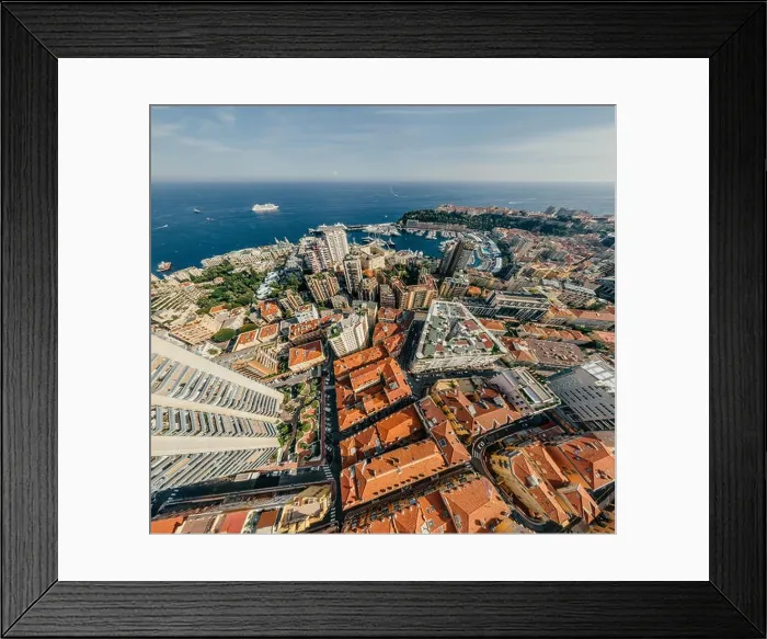 Framed Print : Mountains in Monaco Monte-Carlo city riviera Drone summer photo Air 360 vr virtual reality drone panorama Framed Print : Mountains in Monaco Monte-Carlo city riviera Drone summer photo Air 360 vr virtual reality drone panorama