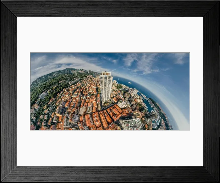 Framed Print : Mountains in Monaco Monte-Carlo city riviera Drone summer photo Air 360 vr virtual reality drone panorama Framed Print : Mountains in Monaco Monte-Carlo city riviera Drone summer photo Air 360 vr virtual reality drone panorama