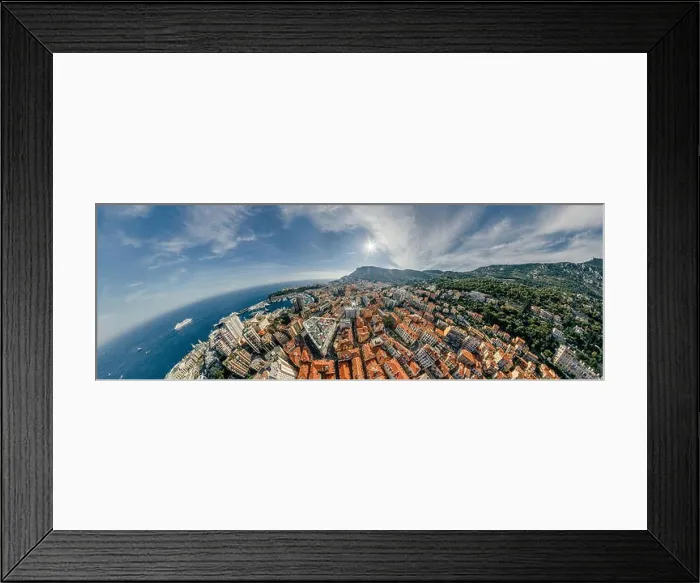 Framed Print : Mountains in Monaco Monte-Carlo city riviera Drone summer photo Air 360 vr virtual reality drone panorama Framed Print : Mountains in Monaco Monte-Carlo city riviera Drone summer photo Air 360 vr virtual reality drone panorama