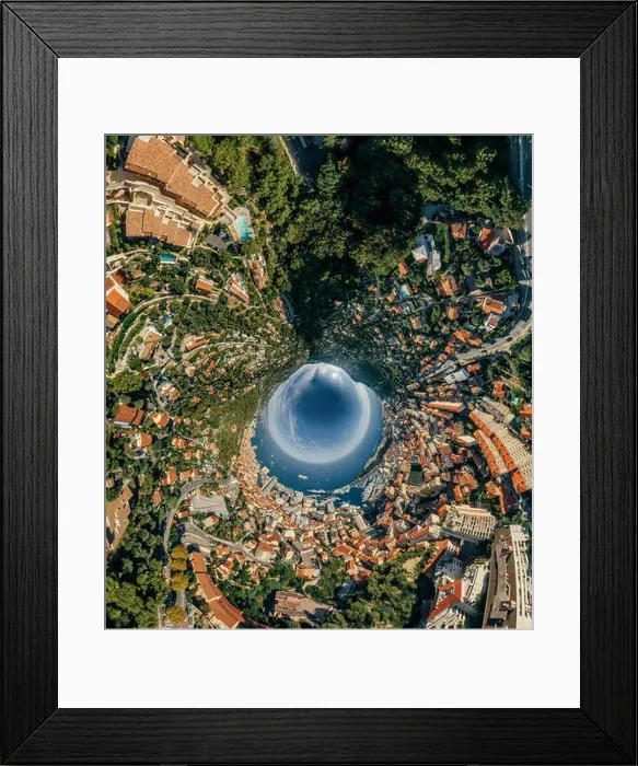 Framed Print : Mountains in Monaco Monte-Carlo city riviera Drone summer photo Air 360 vr virtual reality drone panorama Framed Print : Mountains in Monaco Monte-Carlo city riviera Drone summer photo Air 360 vr virtual reality drone panorama