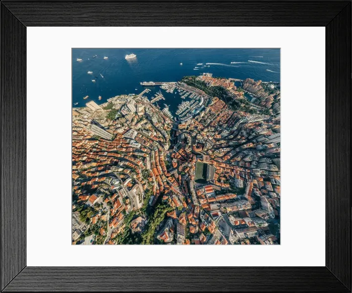 Framed Print : Mountains in Monaco Monte-Carlo city riviera Drone summer photo Air 360 vr virtual reality drone panorama Framed Print : Mountains in Monaco Monte-Carlo city riviera Drone summer photo Air 360 vr virtual reality drone panorama