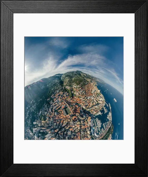 Framed Print : Mountains in Monaco Monte-Carlo city riviera Drone summer photo Air 360 vr virtual reality drone panorama Framed Print : Mountains in Monaco Monte-Carlo city riviera Drone summer photo Air 360 vr virtual reality drone panorama