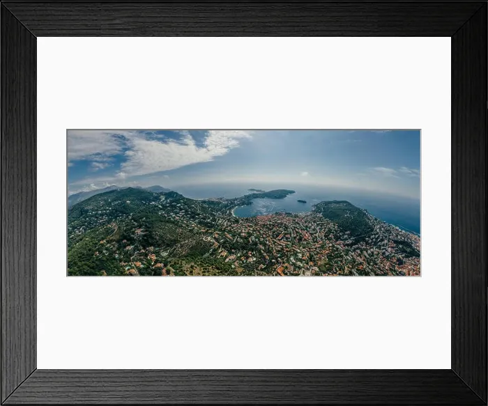 Framed Print : Nice city in the south of France on the azure coast drone Air 360 vr virtual reality drone panorama Framed Print : Nice city in the south of France on the azure coast drone Air 360 vr virtual reality drone panorama