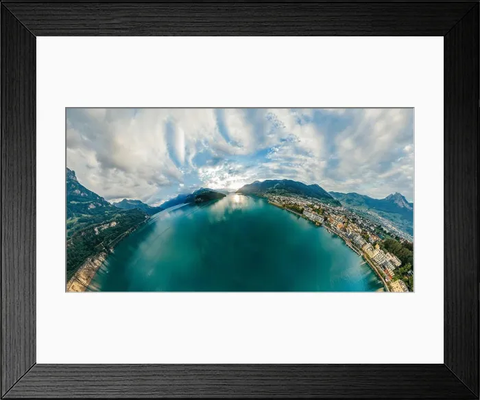 Framed Print : Swiss Mountain Lake nature Drone drone Air 360 vr virtual reality drone panorama Framed Print : Swiss Mountain Lake nature Drone drone Air 360 vr virtual reality drone panorama