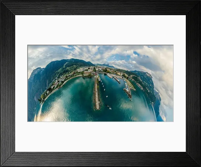 Framed Print : Swiss Mountain Lake nature Drone drone Air 360 vr virtual reality drone panorama Framed Print : Swiss Mountain Lake nature Drone drone Air 360 vr virtual reality drone panorama