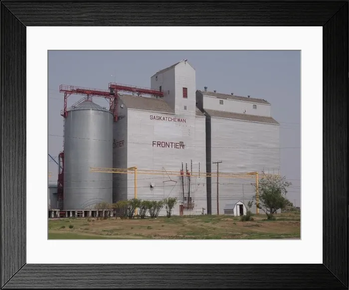 Framed Print : Grain elevator, Frontier, Saskatchewan, Canada, Palliser Triangle, Brian Martin RMSF Framed Print : Grain elevator, Frontier, Saskatchewan, Canada, Palliser Triangle, Brian Martin RMSF