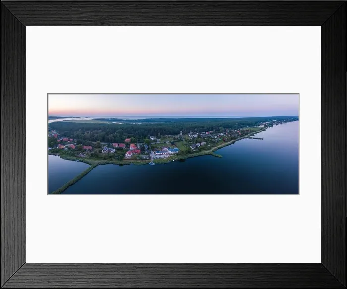 Framed Print : Beautiful sunset over estuary of Vistula river in Gdansk. Summer sunset over sea and river and small village Framed Print : Beautiful sunset over estuary of Vistula river in Gdansk. Summer sunset over sea and river and small village