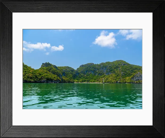 Framed Print : Koh Phaluai, Mu Ko Ang Thong National Park, Gulf of Thailand, Siam Framed Print : Koh Phaluai, Mu Ko Ang Thong National Park, Gulf of Thailand, Siam