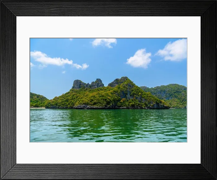 Framed Print : Koh Phaluai, Mu Ko Ang Thong National Park, Gulf of Thailand, Siam Framed Print : Koh Phaluai, Mu Ko Ang Thong National Park, Gulf of Thailand, Siam