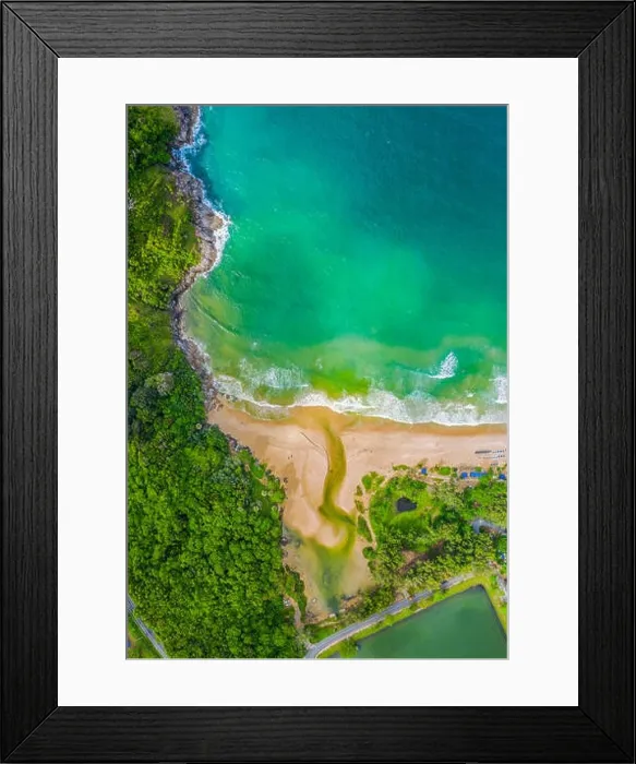 Framed Print : aerial view panorama Phromthep cape and wind tubine viewpoint Framed Print : aerial view panorama Phromthep cape and wind tubine viewpoint