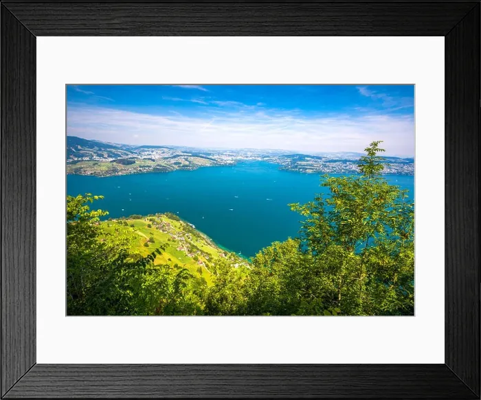 Framed Print : Swiss Alps near Burgenstock with the view of Vierwaldstattersee and Pilatus mountain, Switzerland, Europe Framed Print : Swiss Alps near Burgenstock with the view of Vierwaldstattersee and Pilatus mountain, Switzerland, Europe