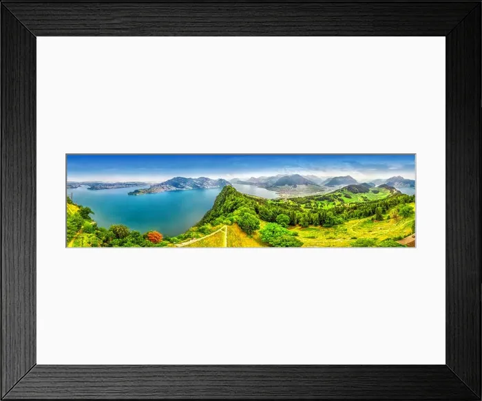 Framed Print : Swiss Alps near Burgenstock with the view of Vierwaldstattersee, Switzerland, Europe Framed Print : Swiss Alps near Burgenstock with the view of Vierwaldstattersee, Switzerland, Europe