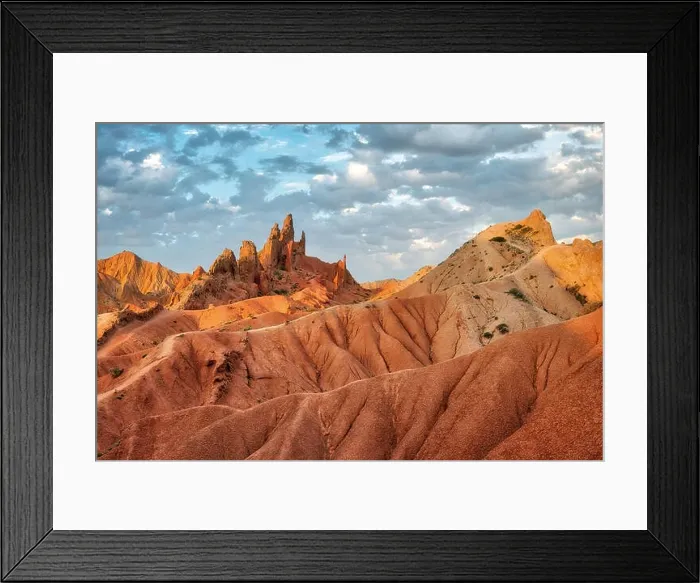 Framed Print : Fairytale Canyon Skazka in Kyrgyzstan, taken in August 2018 Framed Print : Fairytale Canyon Skazka in Kyrgyzstan, taken in August 2018