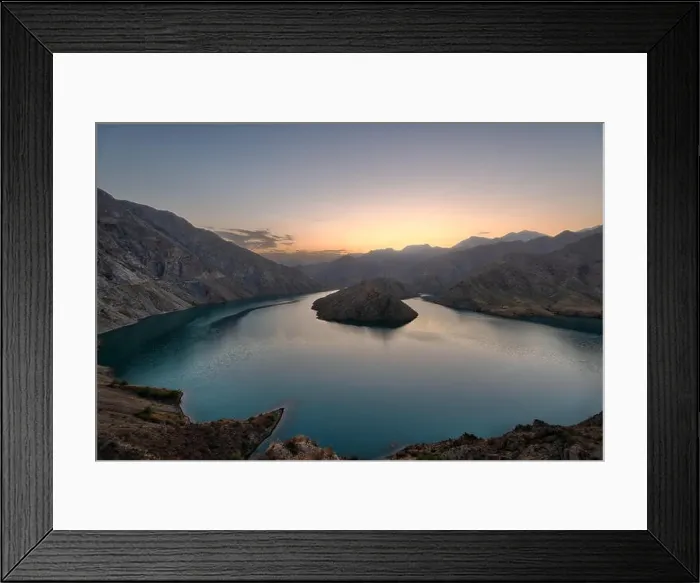 Framed Print : Lower Naryn River Canyon in Kyrgyzstan taken in August 2018 Framed Print : Lower Naryn River Canyon in Kyrgyzstan taken in August 2018