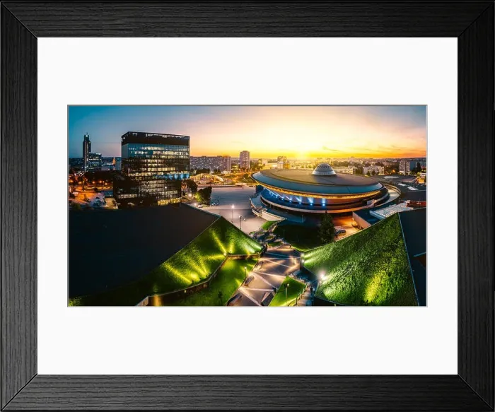 Framed Print : KATOWICE, POLAND - SEPTEMBER 18 Framed Print : KATOWICE, POLAND - SEPTEMBER 18