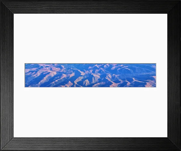 Framed Print : Aerial view of topographical Rocky Mountain landscapes on flight over Colorado and Utah during autumn Framed Print : Aerial view of topographical Rocky Mountain landscapes on flight over Colorado and Utah during autumn