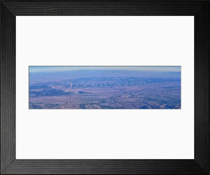Framed Print : Aerial view of topographical Rocky Mountain landscapes on flight over Colorado and Utah during autumn Framed Print : Aerial view of topographical Rocky Mountain landscapes on flight over Colorado and Utah during autumn
