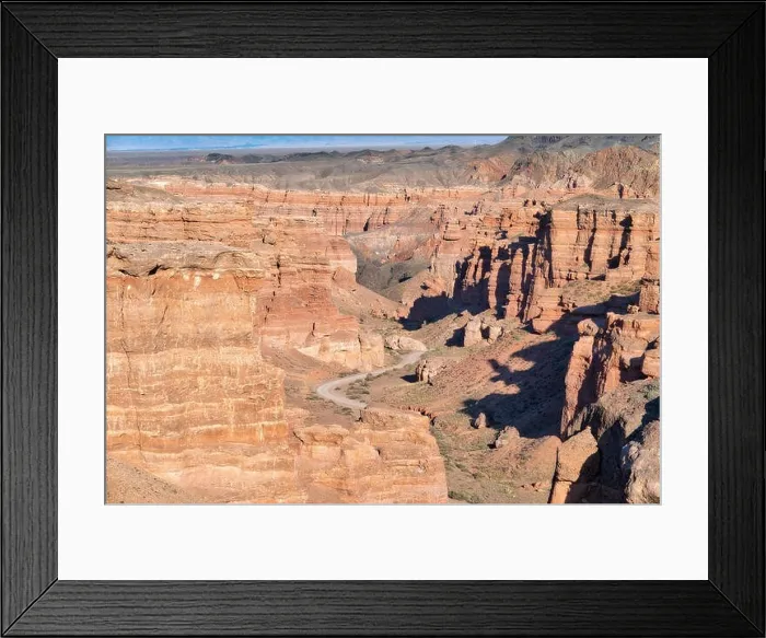 Framed Print : Charyn Canyon in South East Kazakhstan, taken in August 2018 taken in hdr Framed Print : Charyn Canyon in South East Kazakhstan, taken in August 2018 taken in hdr