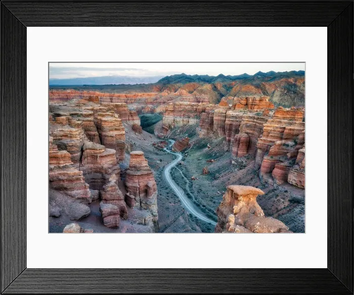 Framed Print : Charyn Canyon in South East Kazakhstan, taken in August 2018 taken in hdr Framed Print : Charyn Canyon in South East Kazakhstan, taken in August 2018 taken in hdr
