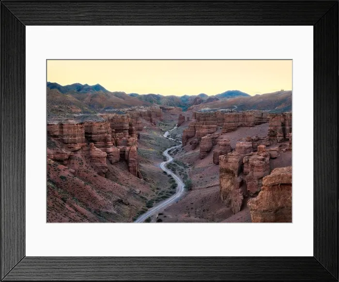 Framed Print : Charyn Canyon in South East Kazakhstan, taken in August 2018 taken in hdr Framed Print : Charyn Canyon in South East Kazakhstan, taken in August 2018 taken in hdr