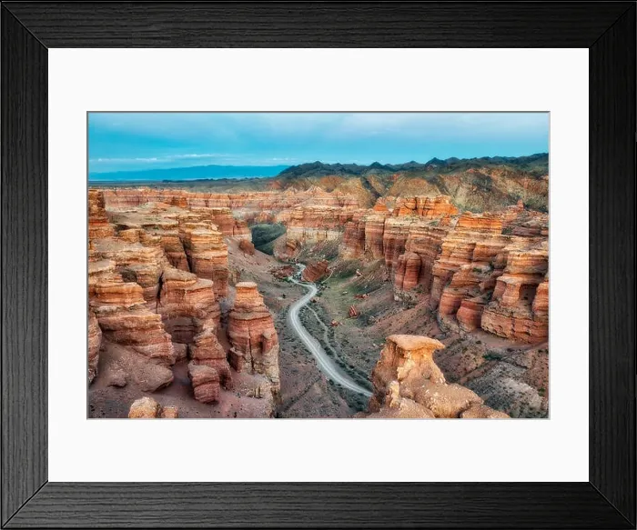 Framed Print : Charyn Canyon in South East Kazakhstan, taken in August 2018 taken in hdr Framed Print : Charyn Canyon in South East Kazakhstan, taken in August 2018 taken in hdr