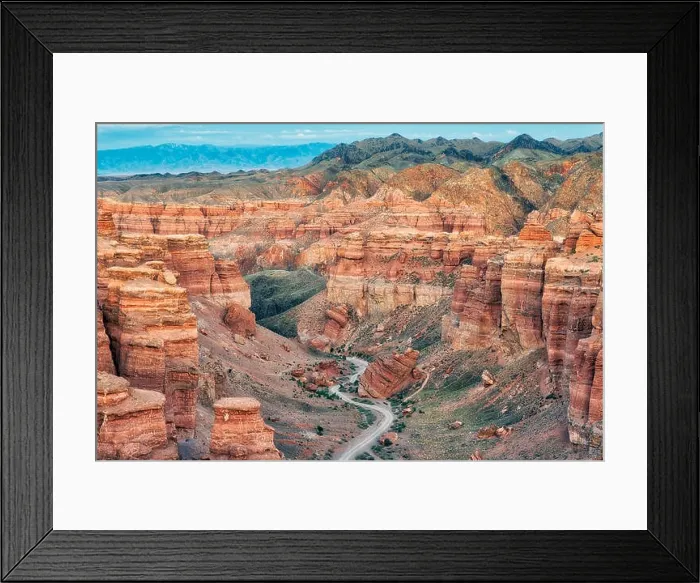 Framed Print : Charyn Canyon in South East Kazakhstan, taken in August 2018 taken in hdr Framed Print : Charyn Canyon in South East Kazakhstan, taken in August 2018 taken in hdr
