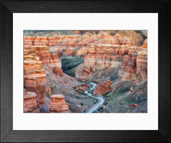 Framed Print : Charyn Canyon in South East Kazakhstan, taken in August 2018 taken in hdr Framed Print : Charyn Canyon in South East Kazakhstan, taken in August 2018 taken in hdr