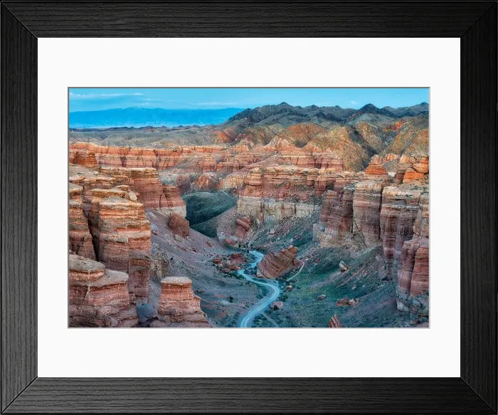 Framed Print : Charyn Canyon in South East Kazakhstan, taken in August 2018 taken in hdr Framed Print : Charyn Canyon in South East Kazakhstan, taken in August 2018 taken in hdr