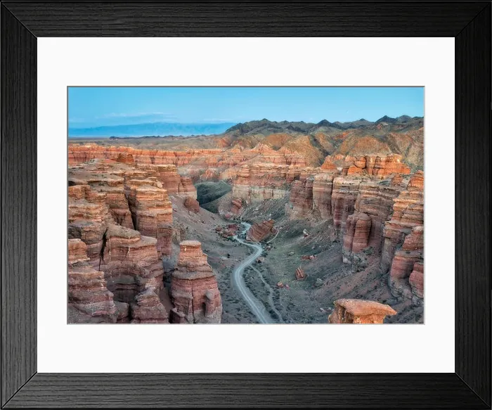 Framed Print : Charyn Canyon in South East Kazakhstan, taken in August 2018 taken in hdr Framed Print : Charyn Canyon in South East Kazakhstan, taken in August 2018 taken in hdr
