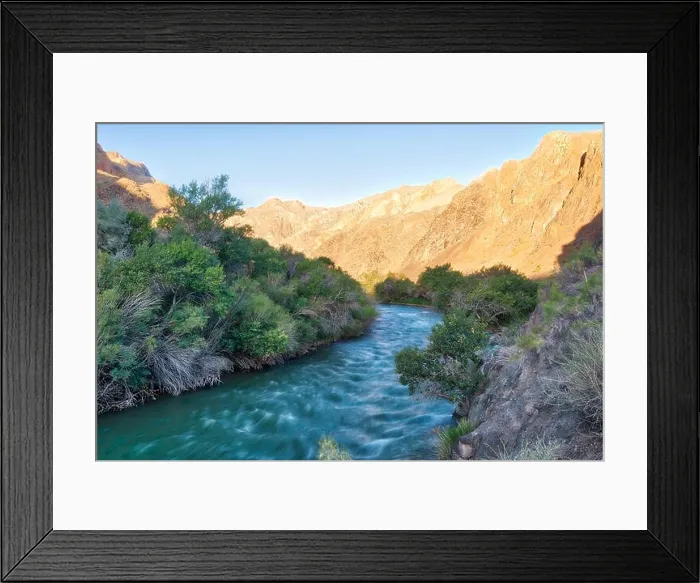 Framed Print : River through Charyn Canyon in South East Kazakhstan taken in August 2018 taken in hdr Framed Print : River through Charyn Canyon in South East Kazakhstan taken in August 2018 taken in hdr