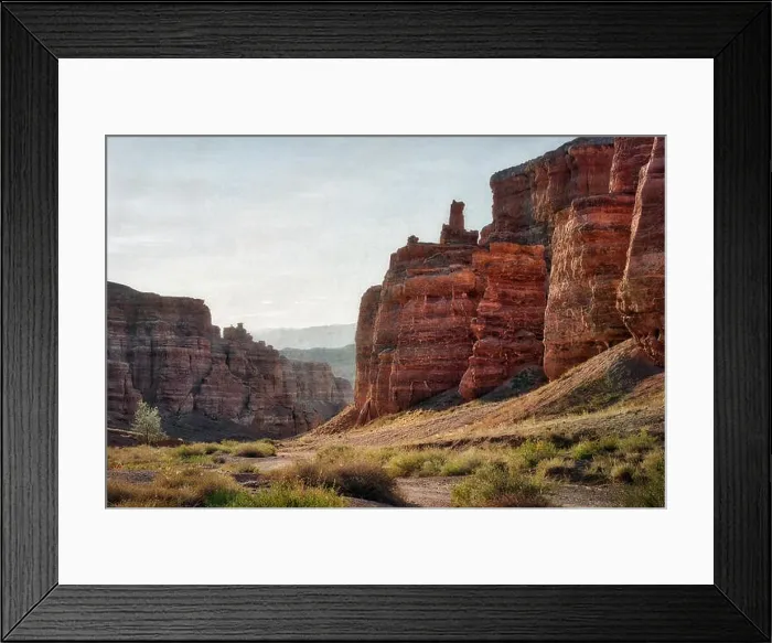 Framed Print : Charyn Canyon in South East Kazakhstan, taken in August 2018 taken in hdr Framed Print : Charyn Canyon in South East Kazakhstan, taken in August 2018 taken in hdr