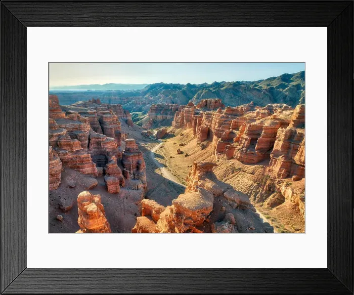 Framed Print : Charyn Canyon in South East Kazakhstan, taken in August 2018 taken in hdr Framed Print : Charyn Canyon in South East Kazakhstan, taken in August 2018 taken in hdr