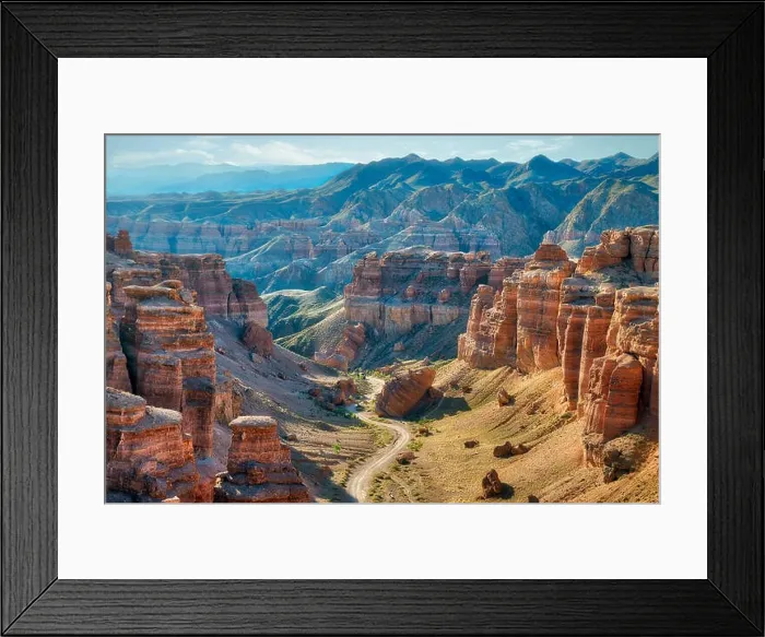 Framed Print : Charyn Canyon in South East Kazakhstan, taken in August 2018 taken in hdr Framed Print : Charyn Canyon in South East Kazakhstan, taken in August 2018 taken in hdr
