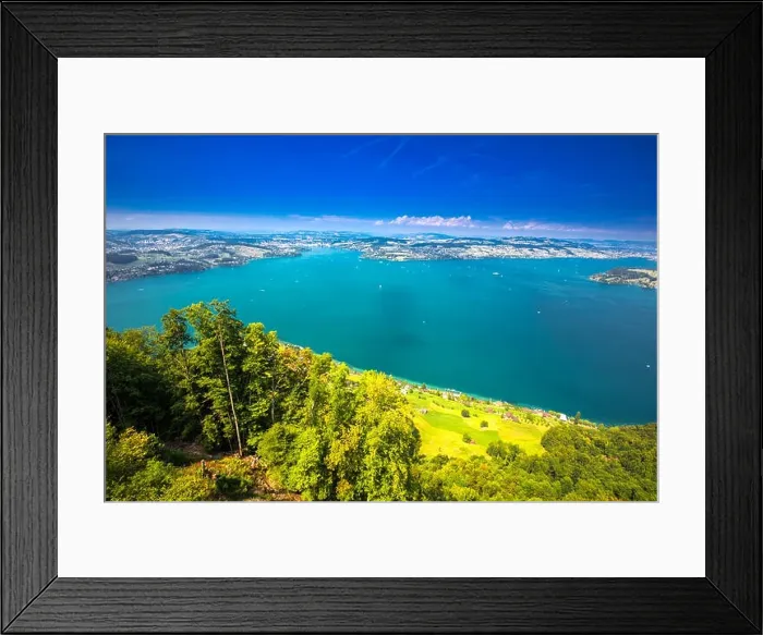 Framed Print : Swiss Alps near Burgenstock with the view of Vierwaldstattersee and Pilatus mountain, Switzerland, Europe Framed Print : Swiss Alps near Burgenstock with the view of Vierwaldstattersee and Pilatus mountain, Switzerland, Europe