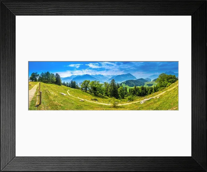 Framed Print : Swiss Alps near Burgenstock with the view of Vierwaldstattersee and Pilatus mountain, Switzerland, Europe Framed Print : Swiss Alps near Burgenstock with the view of Vierwaldstattersee and Pilatus mountain, Switzerland, Europe