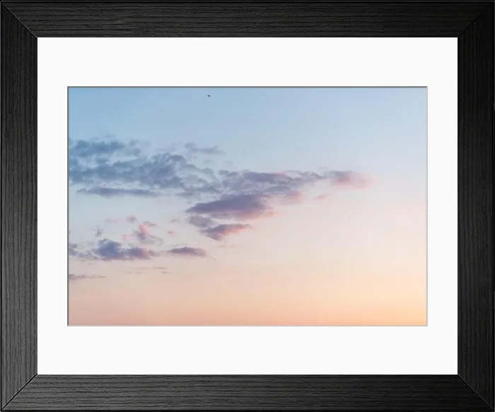 Framed Print : Naples, Florida pastel blue orange yellow sunset Framed Print : Naples, Florida pastel blue orange yellow sunset
