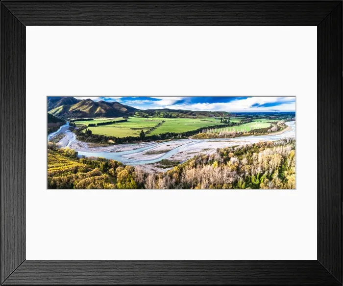 Framed Print : River in south Island New Zeland Framed Print : River in south Island New Zeland